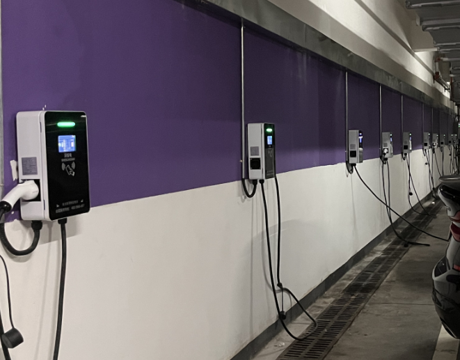 及时电7kw交流汽车充电桩全新上线